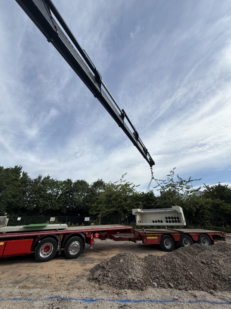 Riglift 2,000kVA transformer package installation – project photograph 3
