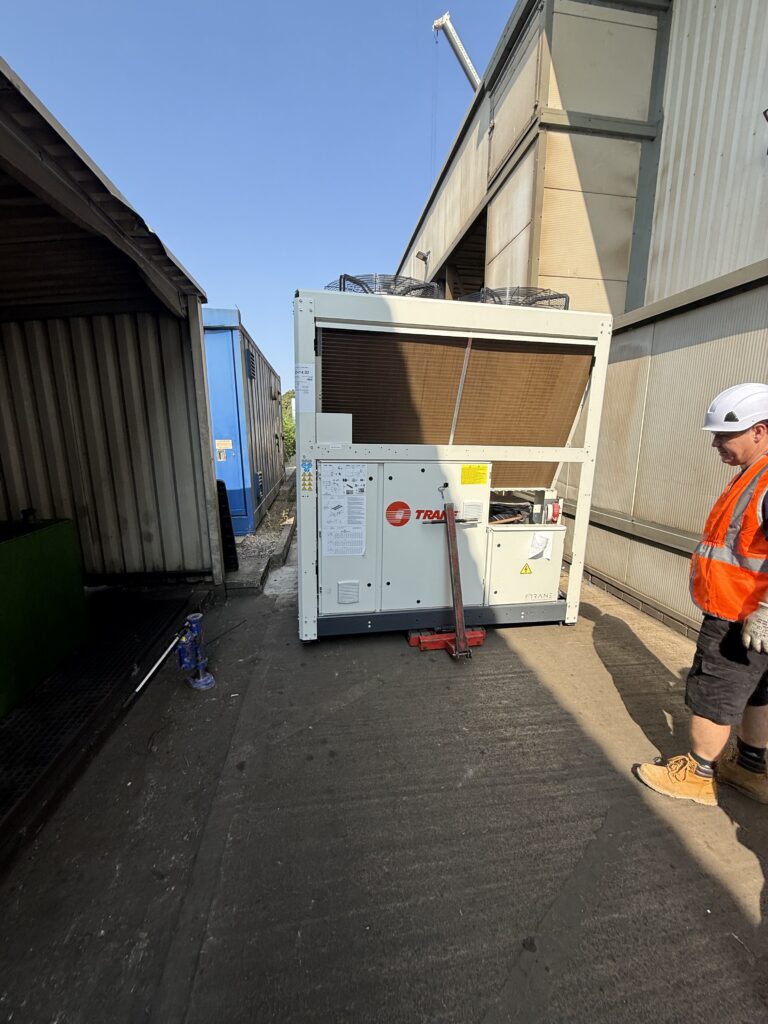Riglift 2,000kVA transformer package installation – project photograph 8