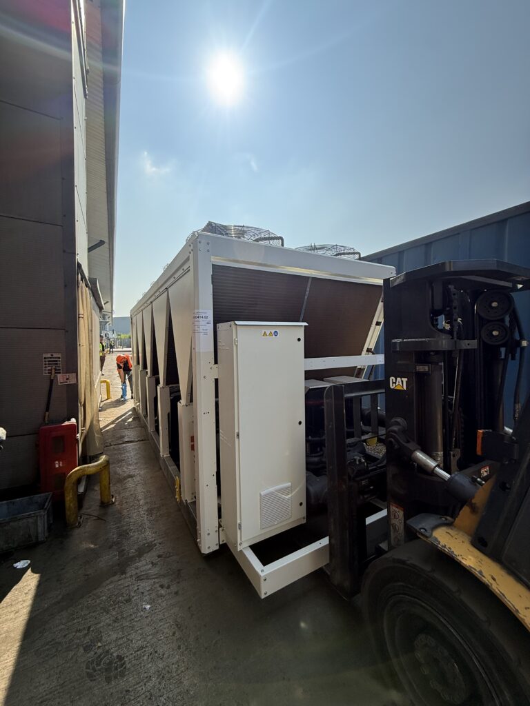 Riglift 2,000kVA transformer package installation – project photograph 9